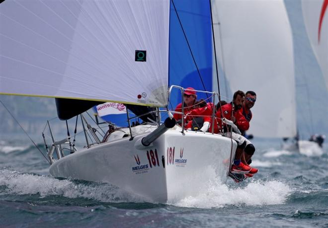 Race 1 – Melges 32 World League ©  Max Ranchi Photography http://www.maxranchi.com